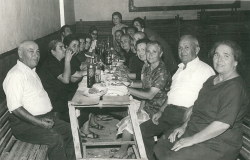 1989. Celebración en el Salón del Tio Moreno.